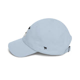 UFO Abduction Cow Embroidered Hat Cap