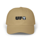 UFO Alien Embroidered Cap — Retro Space Baseball Hat