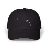 Aries Embroidered Dad Cap — Zodiac Constellation Hat with Aries Symbol