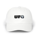 UFO Alien Embroidered Cap — Retro Space Baseball Hat