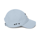 UFO Abduction Cow Embroidered Hat Cap