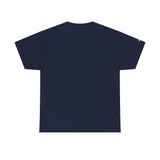 Colourful Retro Grey Alien Tee — Alien T-Shirt with Grey Alien in spaceship on Right Sleeve