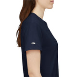 Colourful Retro Grey Alien Tee — Alien T-Shirt with Grey Alien in spaceship on Right Sleeve