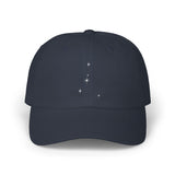 Cancer Constellation Embroidered Dad Cap — Zodiac Star Sign Hat