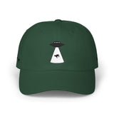UFO Abduction Cow Embroidered Hat Cap