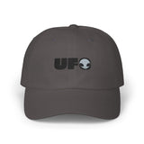 UFO Alien Embroidered Cap — Retro Space Baseball Hat