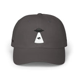 UFO Abduction Cow Embroidered Hat Cap